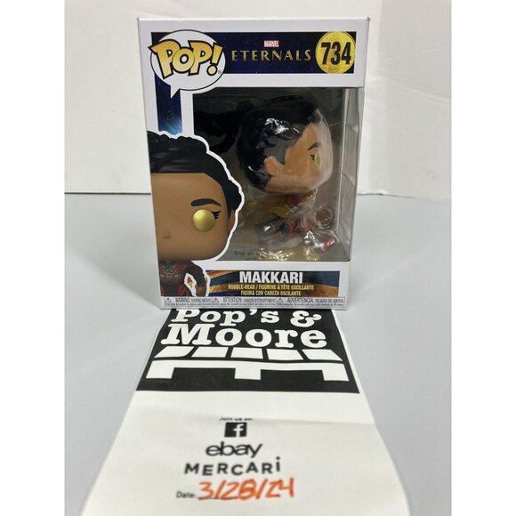 Funko Pop! Marvel Eternals: Makkari 734 Vinyl Figure - Picture 1 of 12